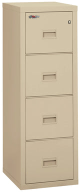 FireKing Turtle 4-Drawer 22" Deep 1-Hour Rated Fireproof File Cabinet, Letter & Legal