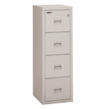 FireKing Turtle 4-Drawer 22" Deep 1-Hour Rated Fireproof File Cabinet, Letter & Legal