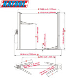 Katool KT-H105, 2 Post Car Lift 10,000lbs
