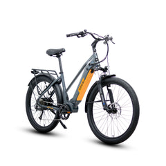 Eunorau META275 Electric Full Suspension Mountain Bike Step Thru