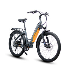 Eunorau META275 Electric Full Suspension Mountain Bike Step Thru