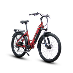 Eunorau META275 Electric Full Suspension Mountain Bike Step Thru