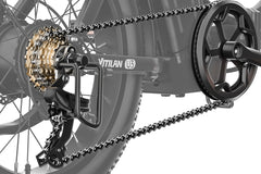 Vitilan U3 Full Suspension Foldable Fat Tire Electric Bike