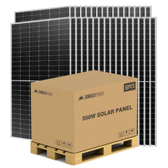 Sungold Power 550W Mono Perc Solar Panel Full Pallet (32 Panels) UL 61730