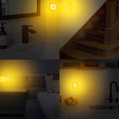 Hooga Amber Plug-in Night Lights (6pk)