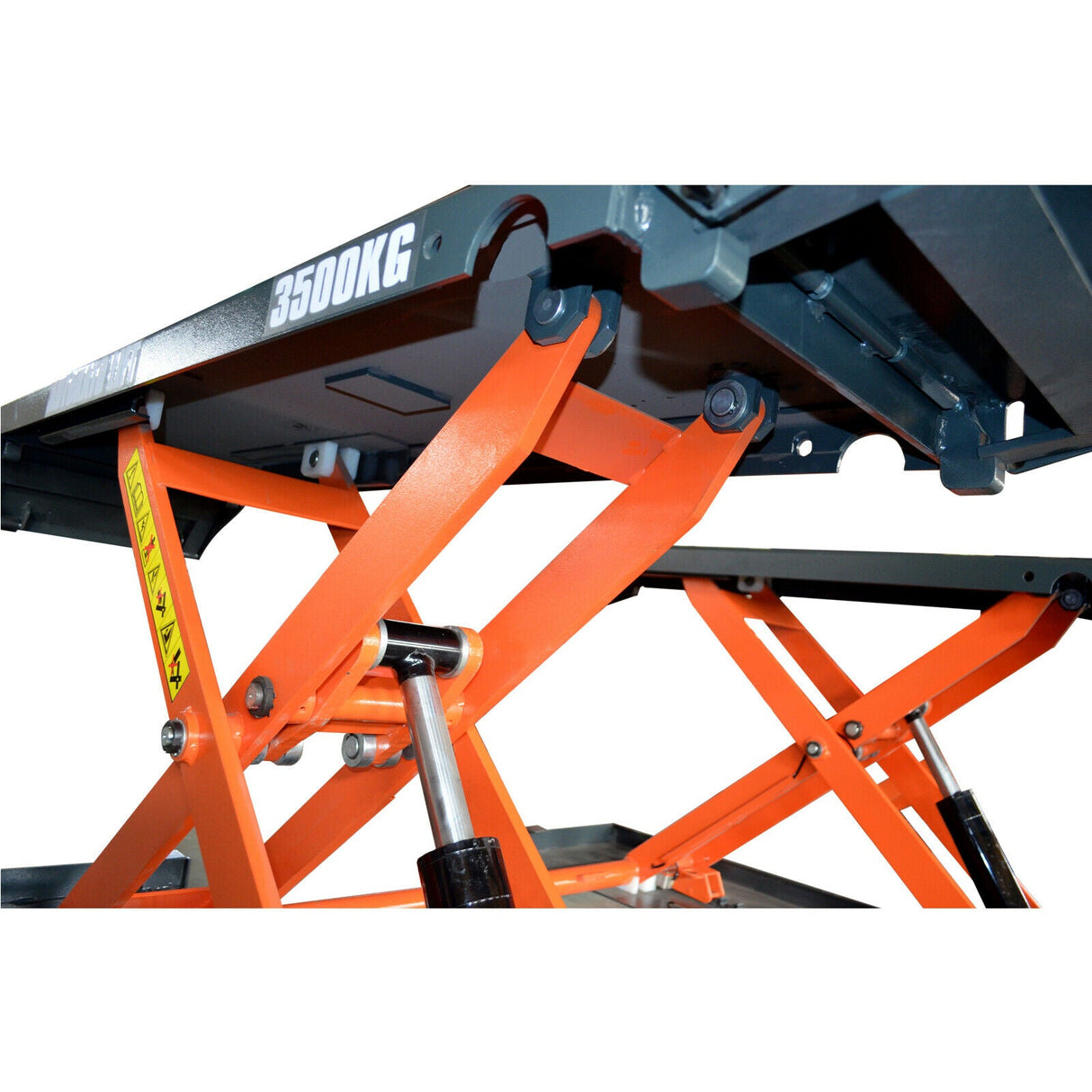 Katool KT-X80 8,000lb Mid Rise Scissor Lift - Pneumatic Lock