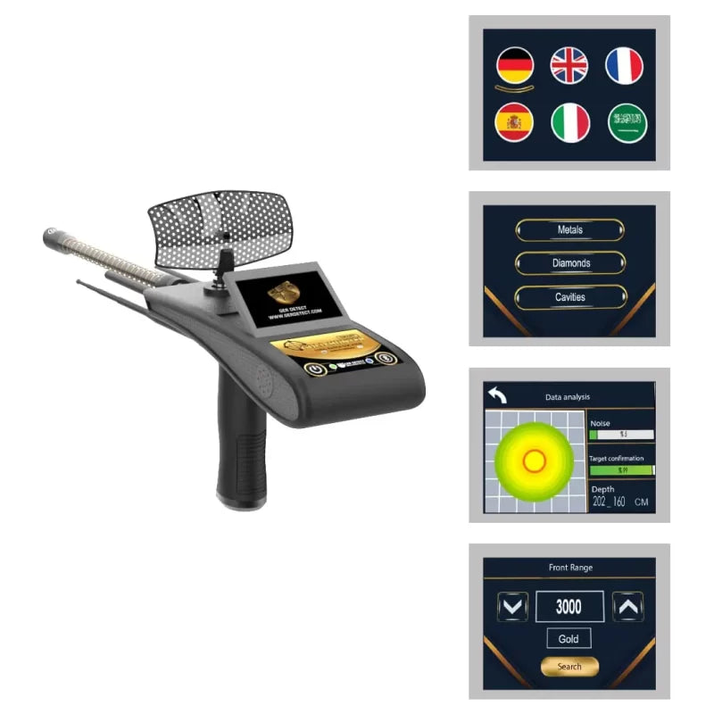 GER Detect Gold Hunter Detector - Gold Hunter Smart