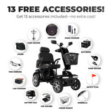 Gladiator 4 Wheel Heavy Duty Mobility Scooter