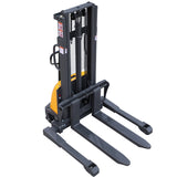 Apollolift Semi-Electric Power Lift Straddle Stacker 3300Lbs 118"Lifting A-3012