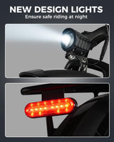 Mukkpet Suburban 750W Fat Tire Electric Bike