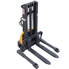 Apollolift Semi-Electric Power Lift Straddle Stacker 3300Lbs 98"Lifting A-3011