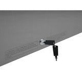 KoolMore 21 in. Outdoor Refrigerator with IPX 4 Rating and Glass Shelves 4.4 Cu. ft. in Stainless-Steel