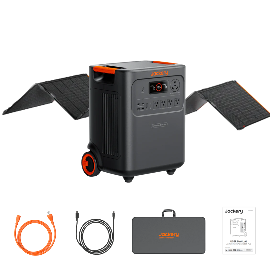 Jackery HomePower 3600 Plus Portable Power Station