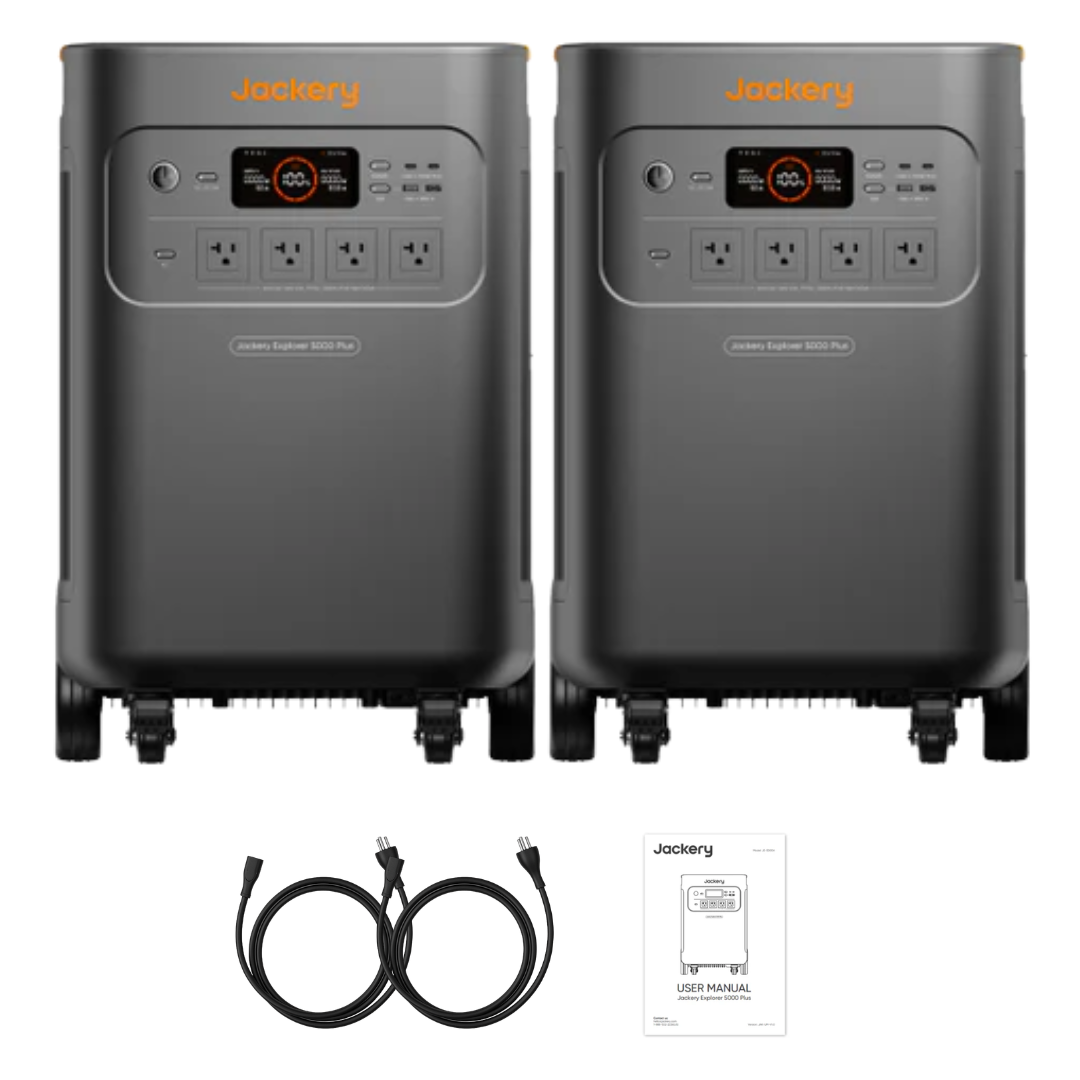Jackery Explorer 5000 Plus Double Kit (10kWh)