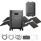 Jackery Explorer 5000 Plus Solar Generator + 2 x SolarSaga 500 X + Smart Transfer Switch