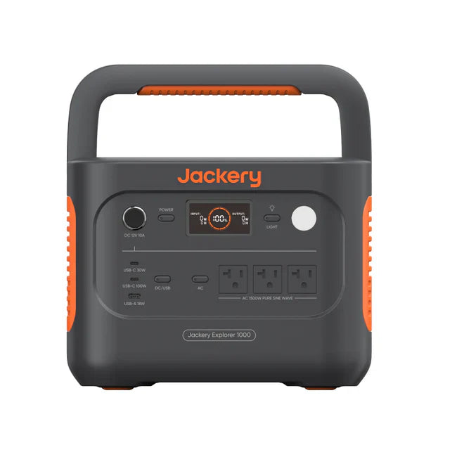 Jackery Explorer 1000 V2 Solar Generator + SolarSaga 200W Portable Solar Panel