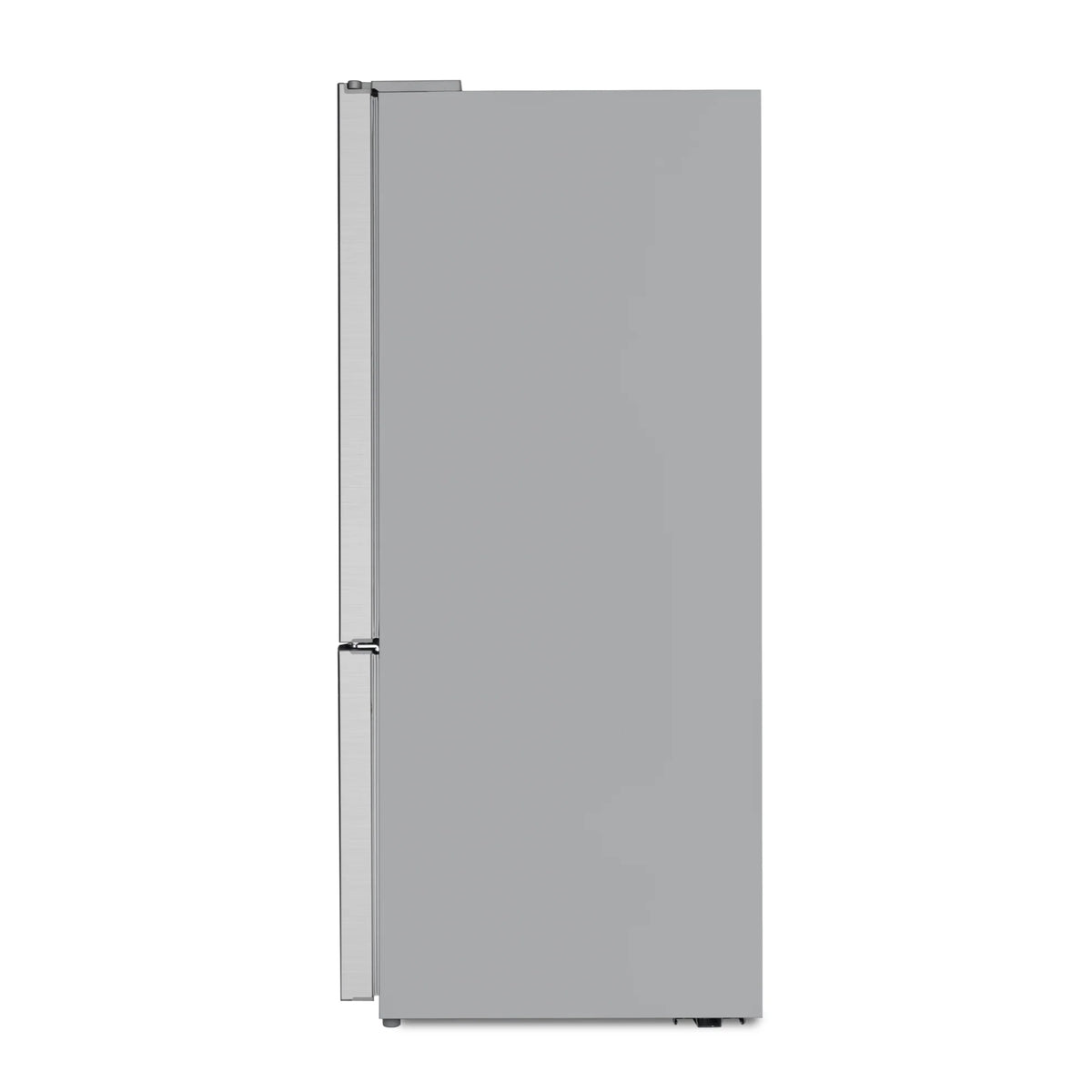 18.5 cu. ft. Stainless-Steel French Door Refrigerator in Silver