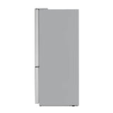 18.5 cu. ft. Stainless-Steel French Door Refrigerator in Silver