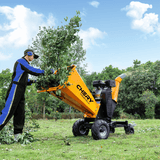 6" 15 HP 420cc Gas Powered Wood Chipper