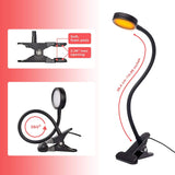 Hoogalite Blue Blocking Amber LED Plug-in Clamp Light