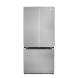 18.5 cu. ft. Stainless-Steel French Door Refrigerator in Silver
