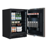 24 in. Panel Ready Compact Refrigerator, 5 cu. ft. in Black