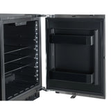24 in. Panel Ready Compact Refrigerator, 5 cu. ft. in Black