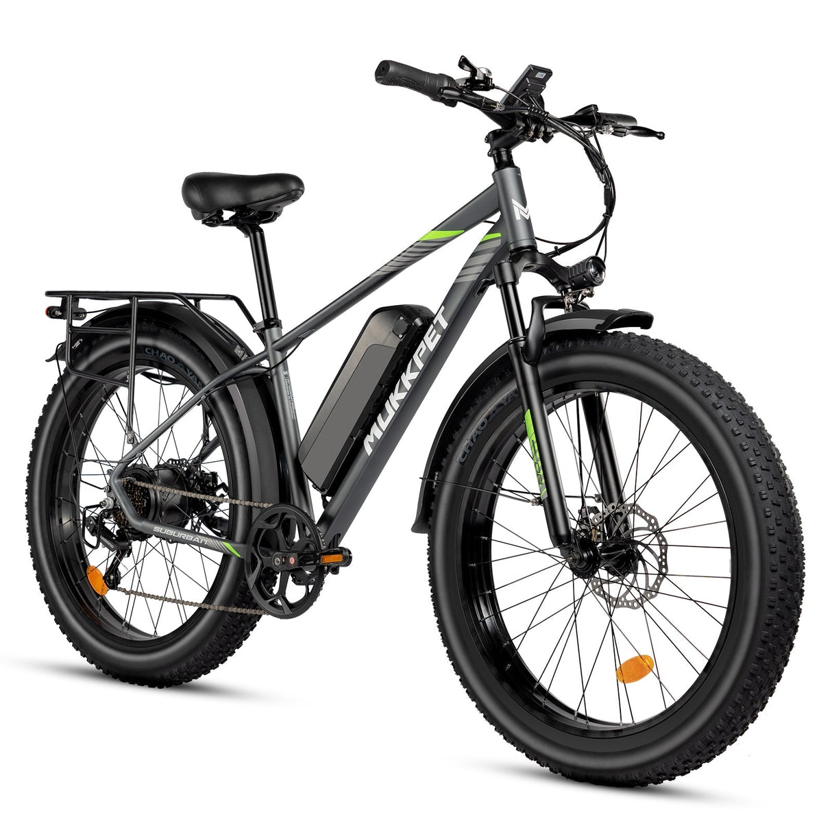Mukkpet Suburban 750W Fat Tire Electric Bike