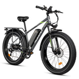 Mukkpet Suburban 750W Fat Tire Electric Bike