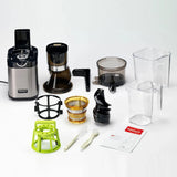 Juicernet CS600 Kuvings® Cold Press Continuous Feed Juicer - 48 oz Juice Cup, Extra Wide Feed Chute, 200W, 120v