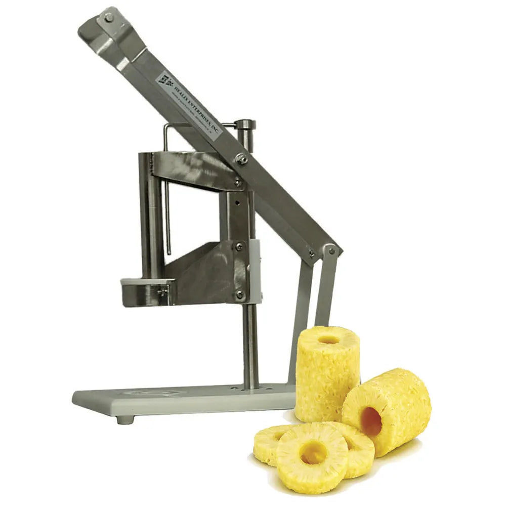 Juicernet HO3 Countertop Pineapple Corer & Peeler - Stainless Steel