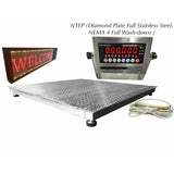 Prime Scales SL-800-SS NTEP (Legal for trade) Selleton Washdown Floor Scale ( ALL Variants )