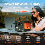 Jackery Explorer 240 V2 Solar Generator + SolarSaga 40W Solar Panel Kits