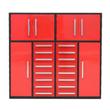 7ft Garage Storage Cabinet with 16 Drawers