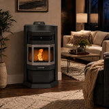 ComfortBilt HP22-N 24" Wood Pellet Stove with Stainless Steel Trim