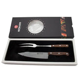 Tagwood BOKER Meat Fork & Carving Knife BBQ Set | KF03