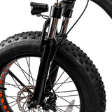 Nakto Mini Cruiser Fat Tire Electric Bike