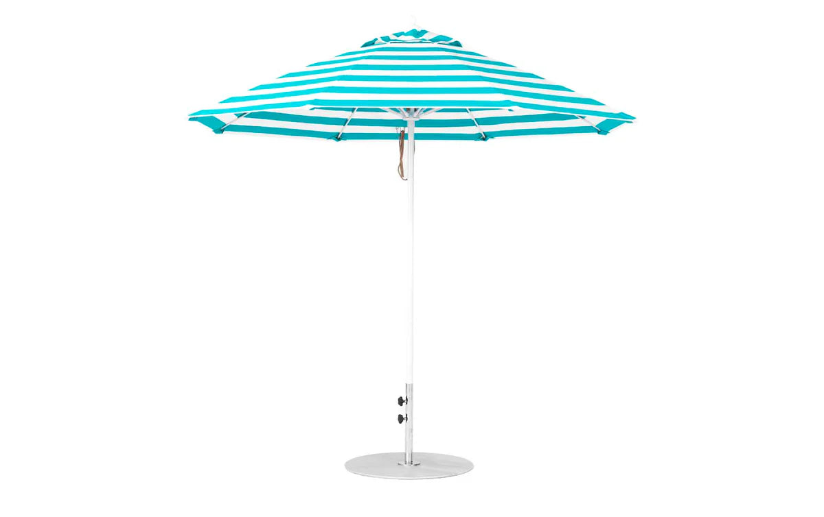 Ledge Lounger Essential Fiberglass Umbrella - 9' Octagon Pulley