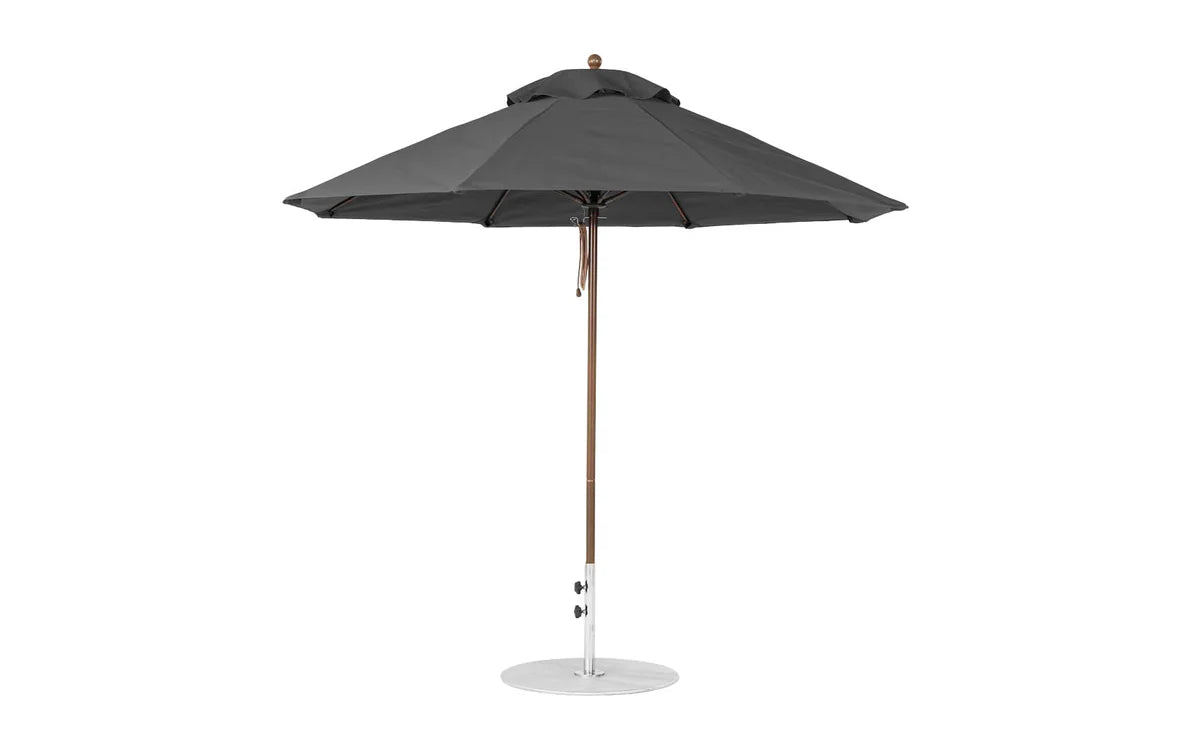 Ledge Lounger Essential Fiberglass Umbrella - 9' Octagon Pulley