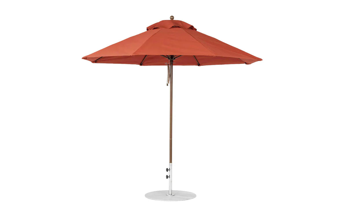 Ledge Lounger Essential Fiberglass Umbrella - 9' Octagon Pulley