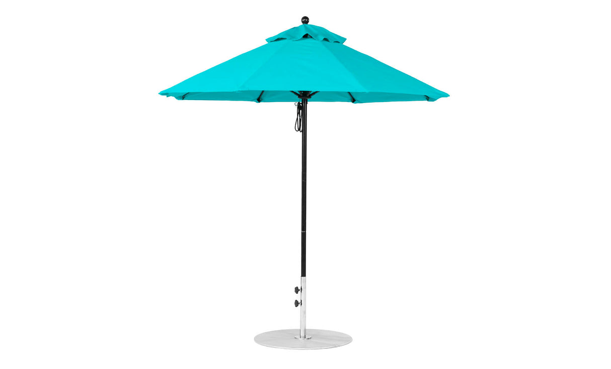 Ledge Lounger Essential Fiberglass Umbrella - 7.5' Octagon Pulley