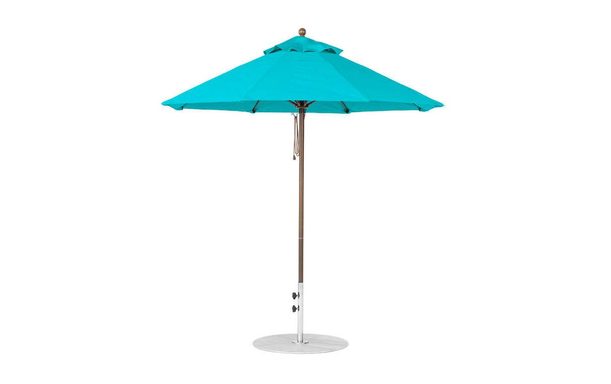 Ledge Lounger Essential Fiberglass Umbrella - 7.5' Octagon Pulley