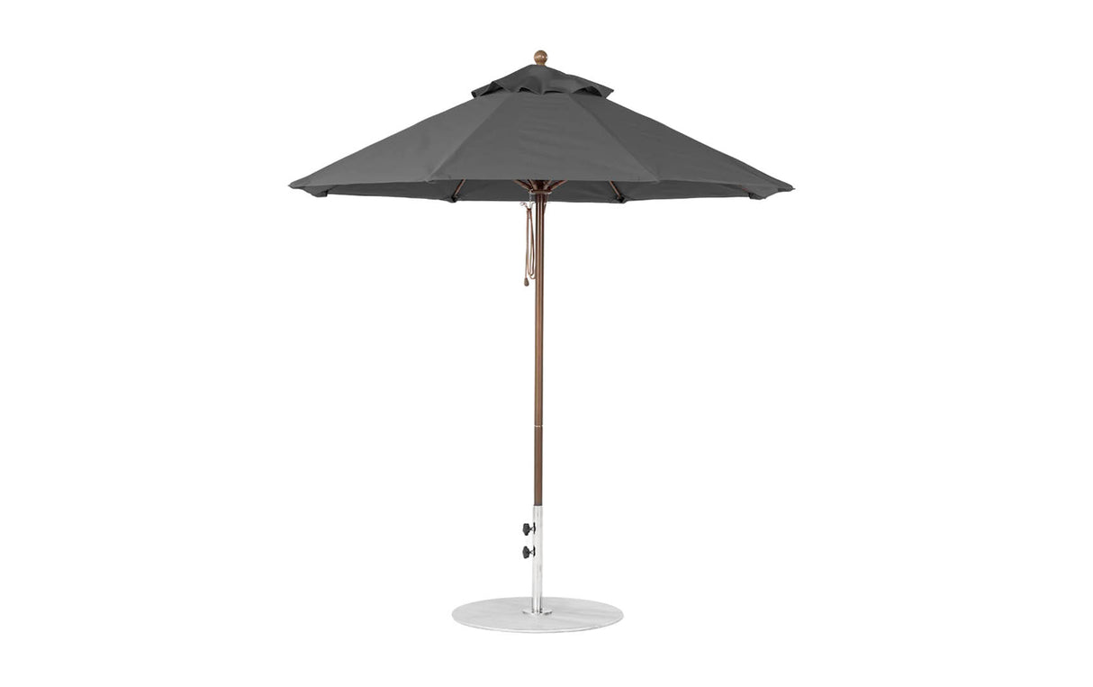 Ledge Lounger Essential Fiberglass Umbrella - 7.5' Octagon Pulley