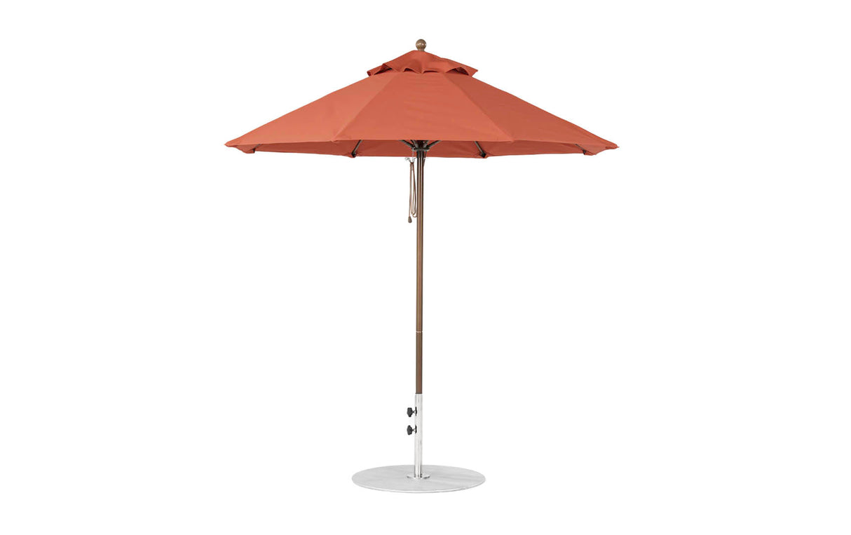Ledge Lounger Essential Fiberglass Umbrella - 7.5' Octagon Pulley