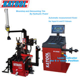 Katool KT-T900 Tire Changer and KT-B760 Wheel Balancer Combo