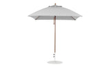 Ledge Lounger Essential Fiberglass Umbrella - 7.5' Square Pulley
