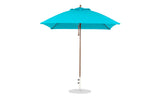 Ledge Lounger Essential Fiberglass Umbrella - 7.5' Square Pulley