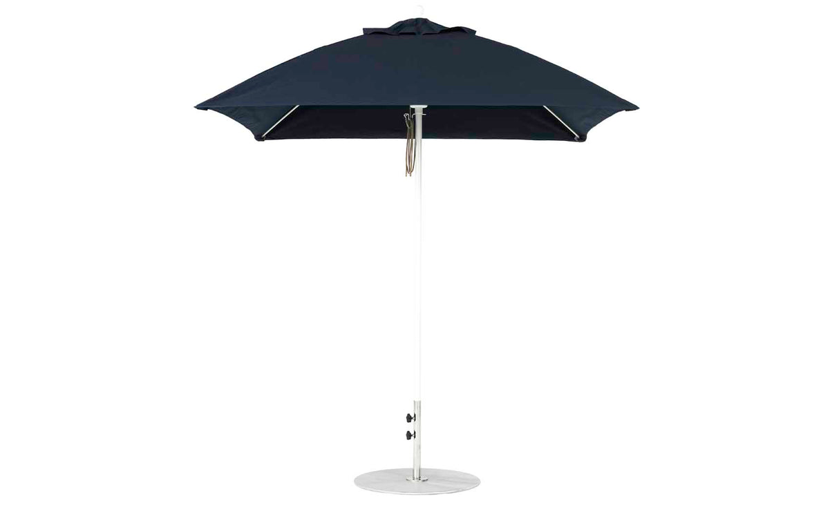 Ledge Lounger Essential Fiberglass Umbrella - 7.5' Square Pulley