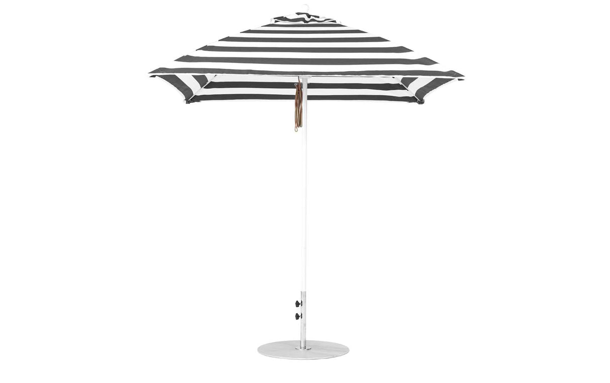 Ledge Lounger Essential Fiberglass Umbrella - 7.5' Square Pulley