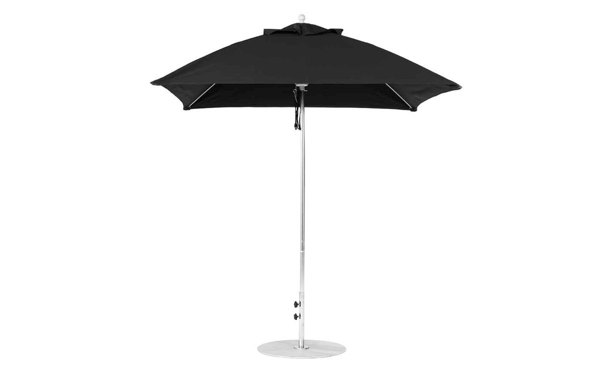 Ledge Lounger Essential Fiberglass Umbrella - 7.5' Square Pulley